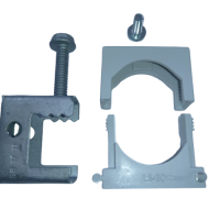 Druck-ISO-Schelle mit Schraubklemme liefern und montieren