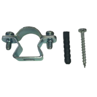 Metallschelle mit Dübel und Schraube liefern und montieren