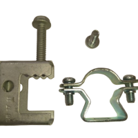 Metallschelle mit Schraubklemme liefern und montieren